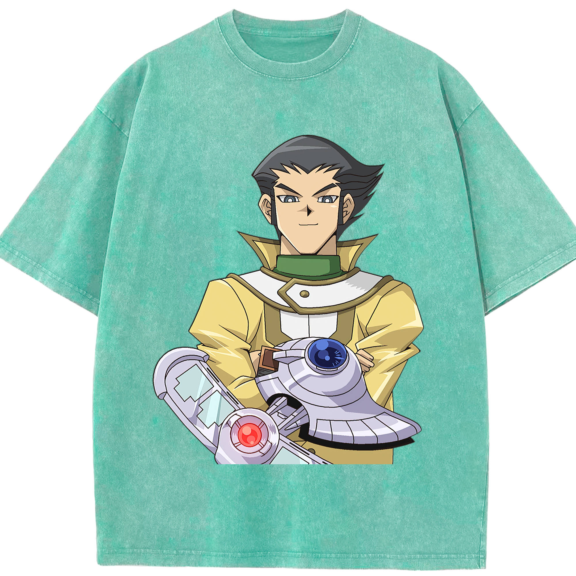 （画像用） 遊☆戯☆王 Yu-Gi-Oh! 綿100% ヴィンテージ風 半袖Tシャツ（フロントプリント）